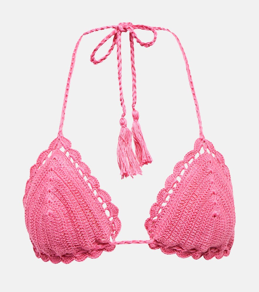 Exclusive to Mytheresa - Crochet bikini top