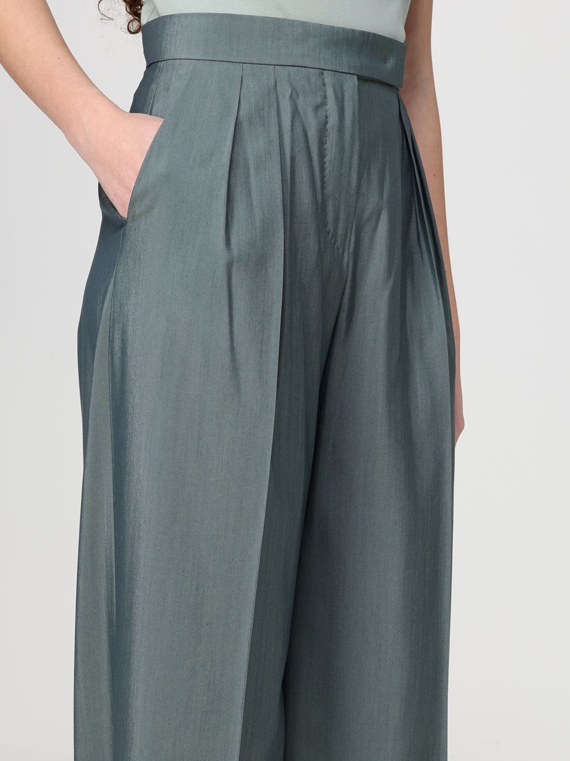 Pants Woman color Green
