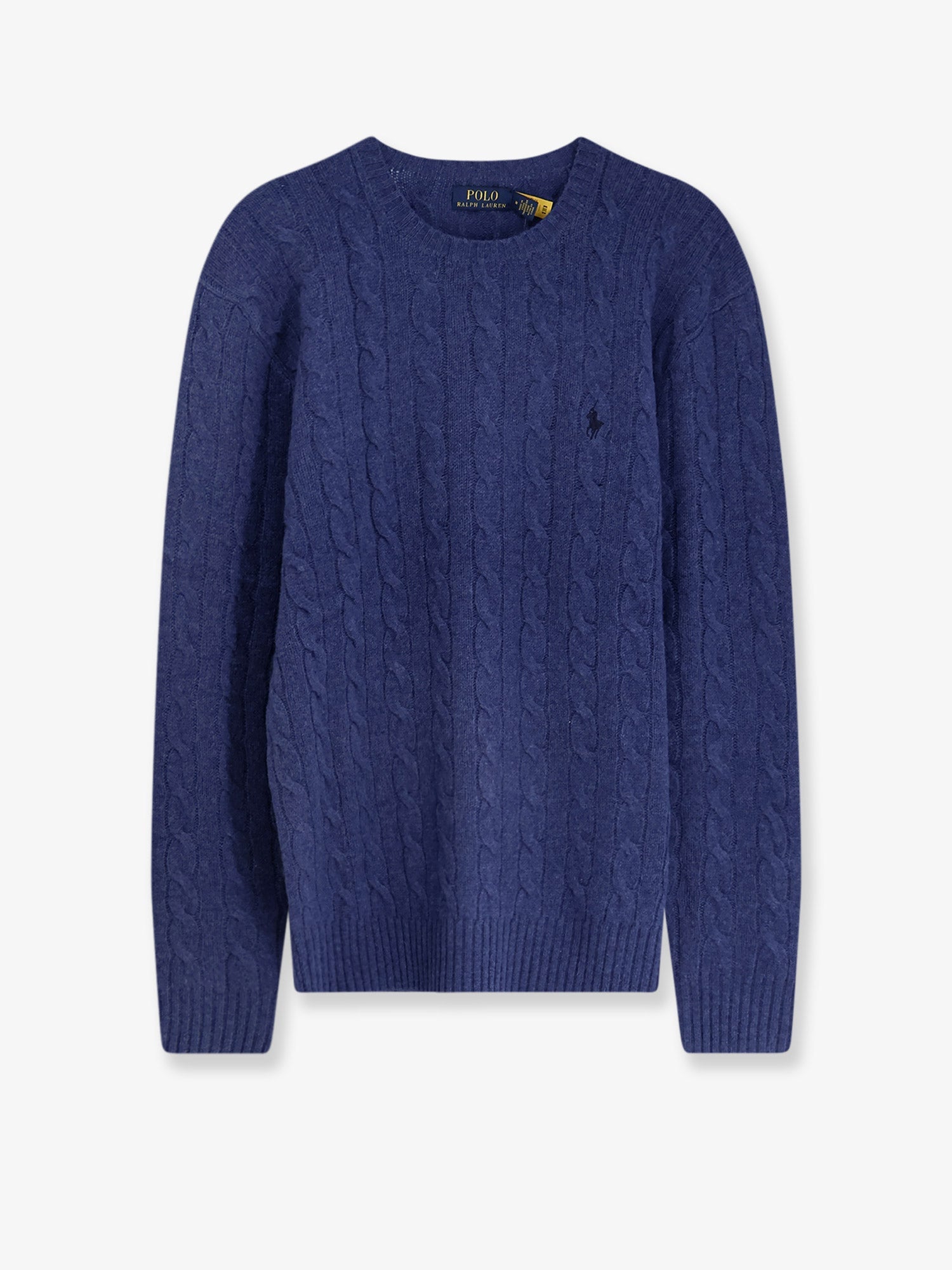 Wool and Cashmere Blend Sweater — Blue