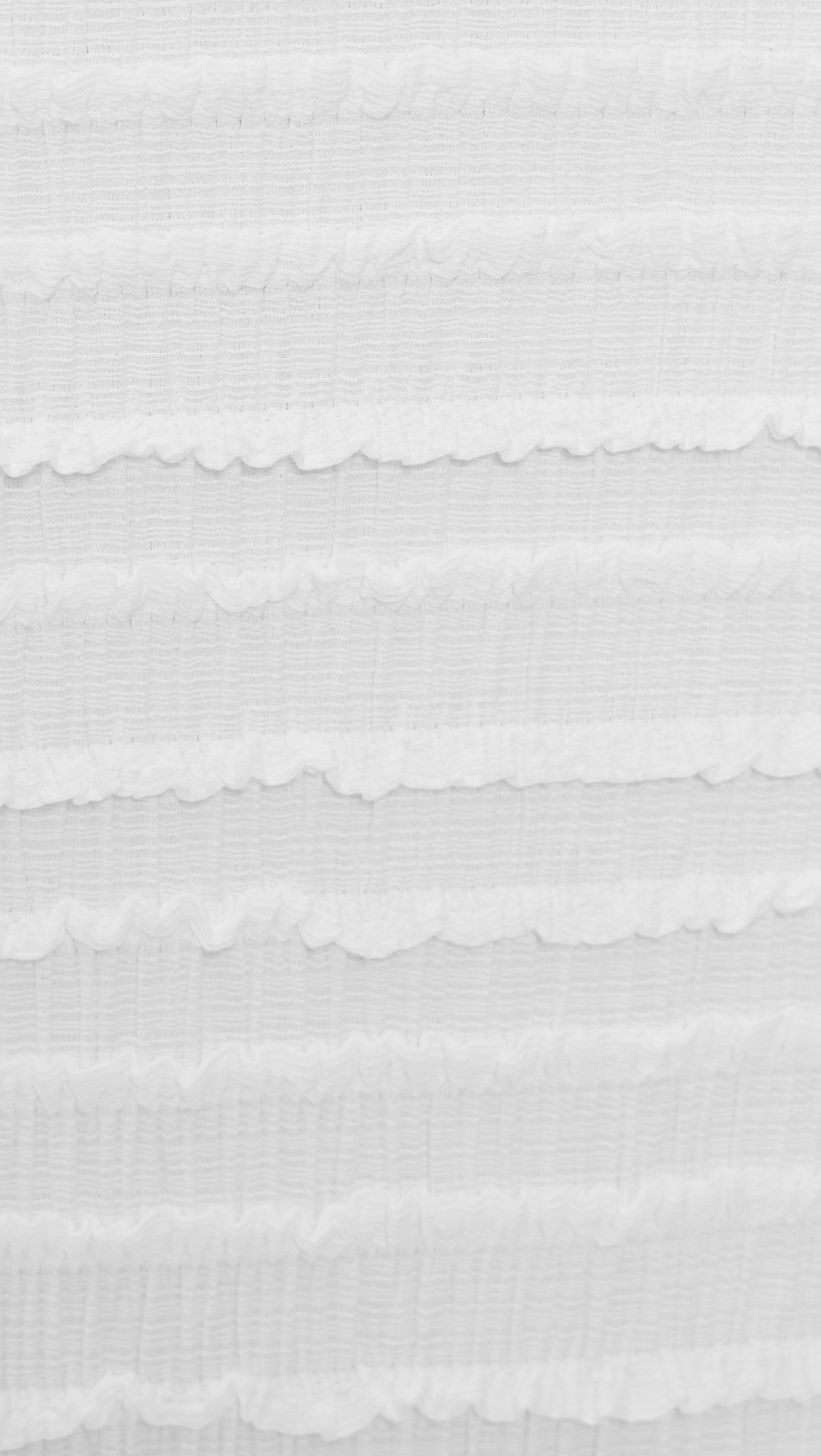 Adalee Ruffle Texture Maxi Skirt White