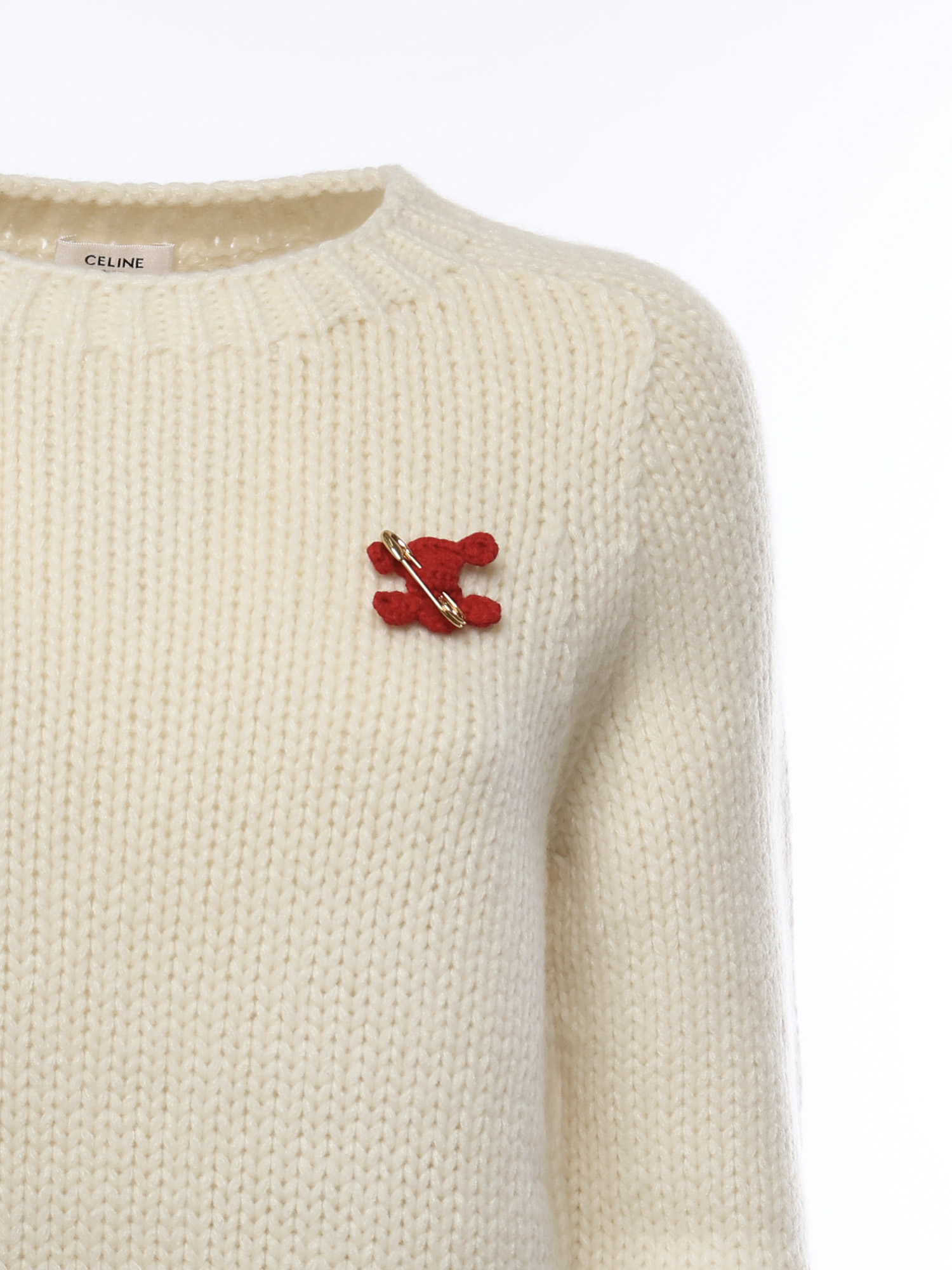 Sweaters Beige Cashmere And Silk - Women