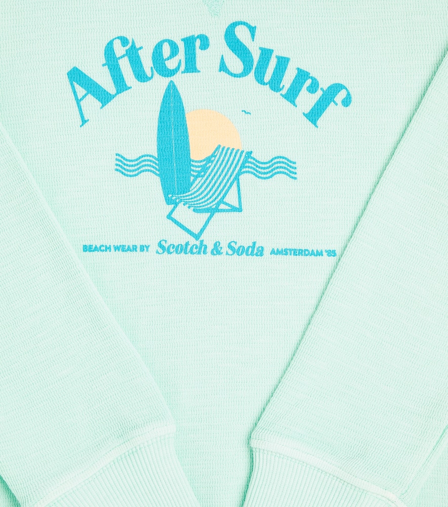 Scotch & Soda Kids Printed jersey sweatshirt