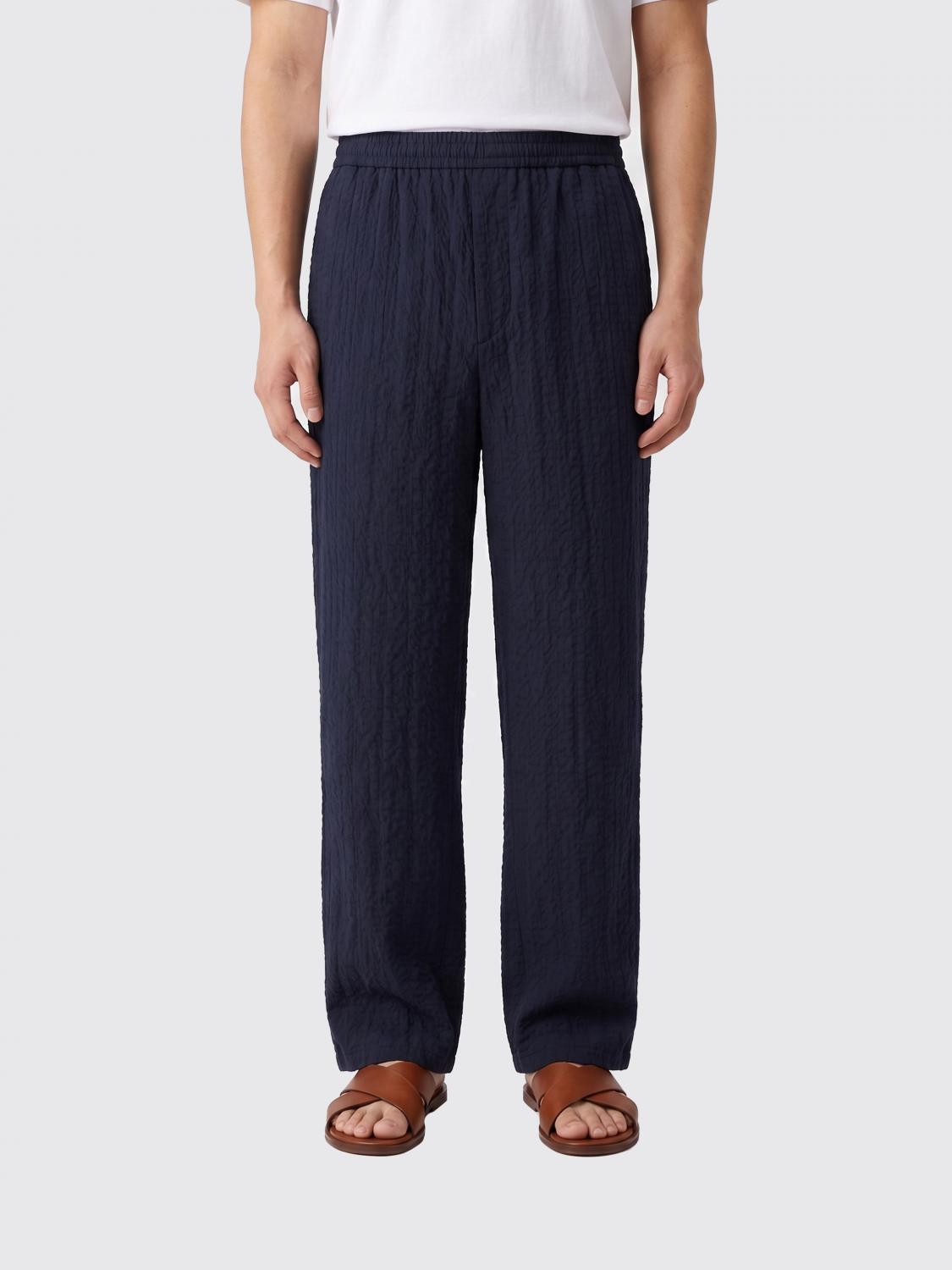 Pants Men color Navy
