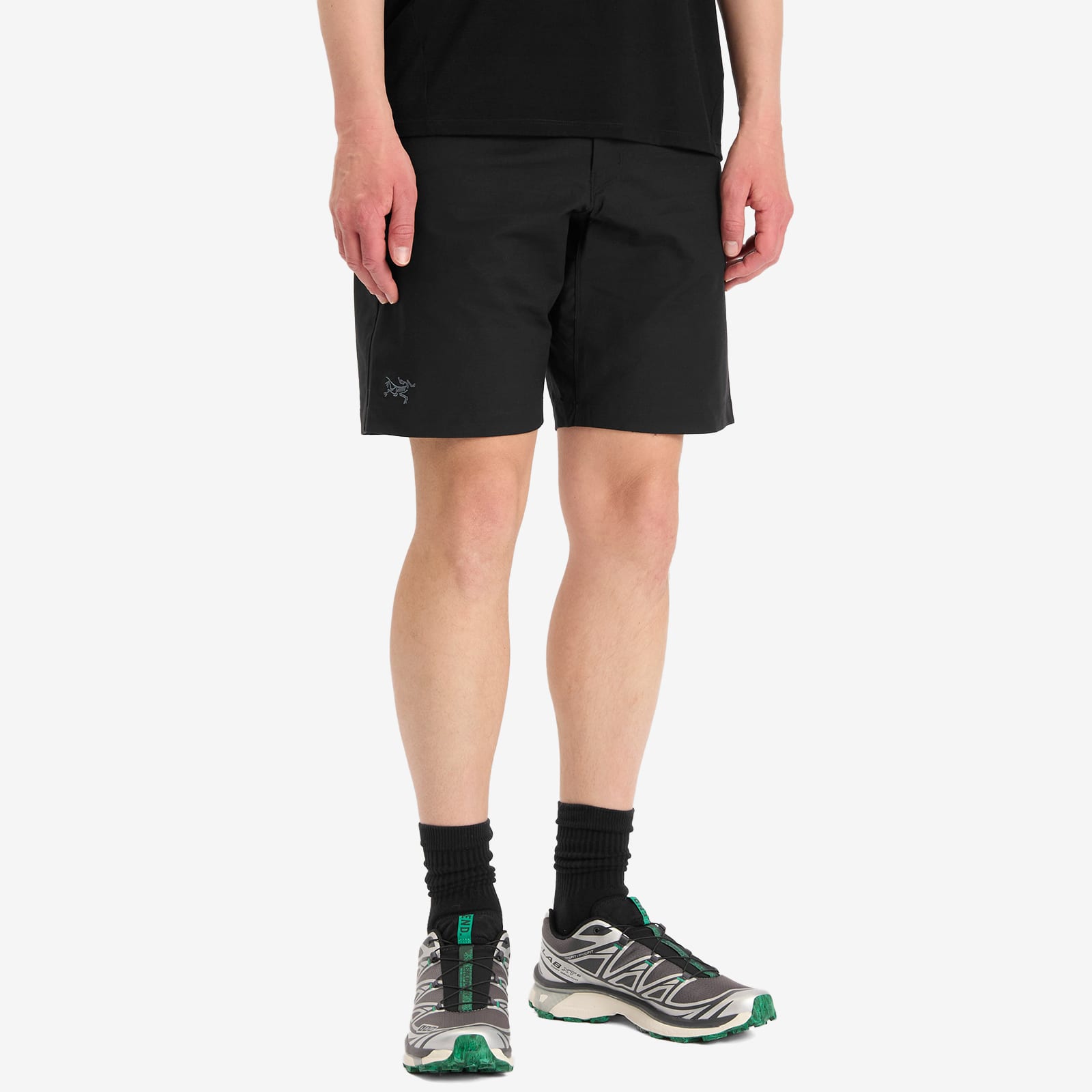 Men's Kragg Cotton Short 9" Black