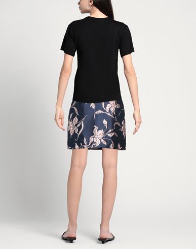 Woman Mini skirt Midnight blue Size 12 Viscose
