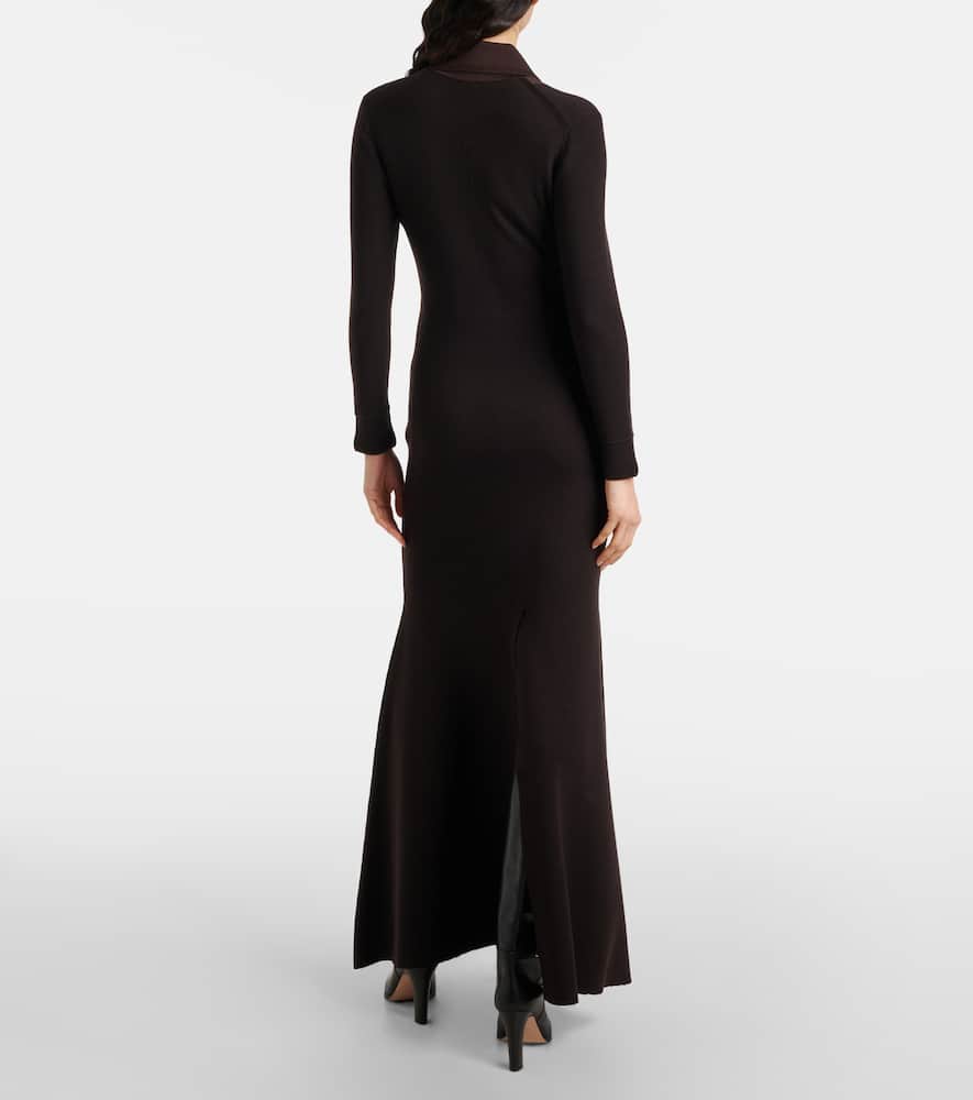 Tom Ford Turtleneck knitted wool-blend dress