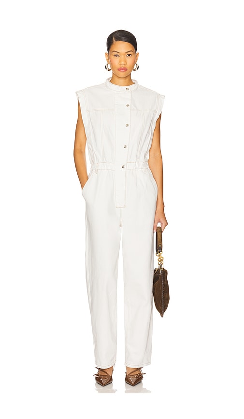 Gestuz Nilje Jumpsuit in White. -  40 also in 34, 36
