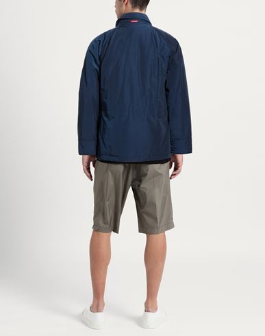 Man Jacket Navy Size 4 Polyamide, Cotton