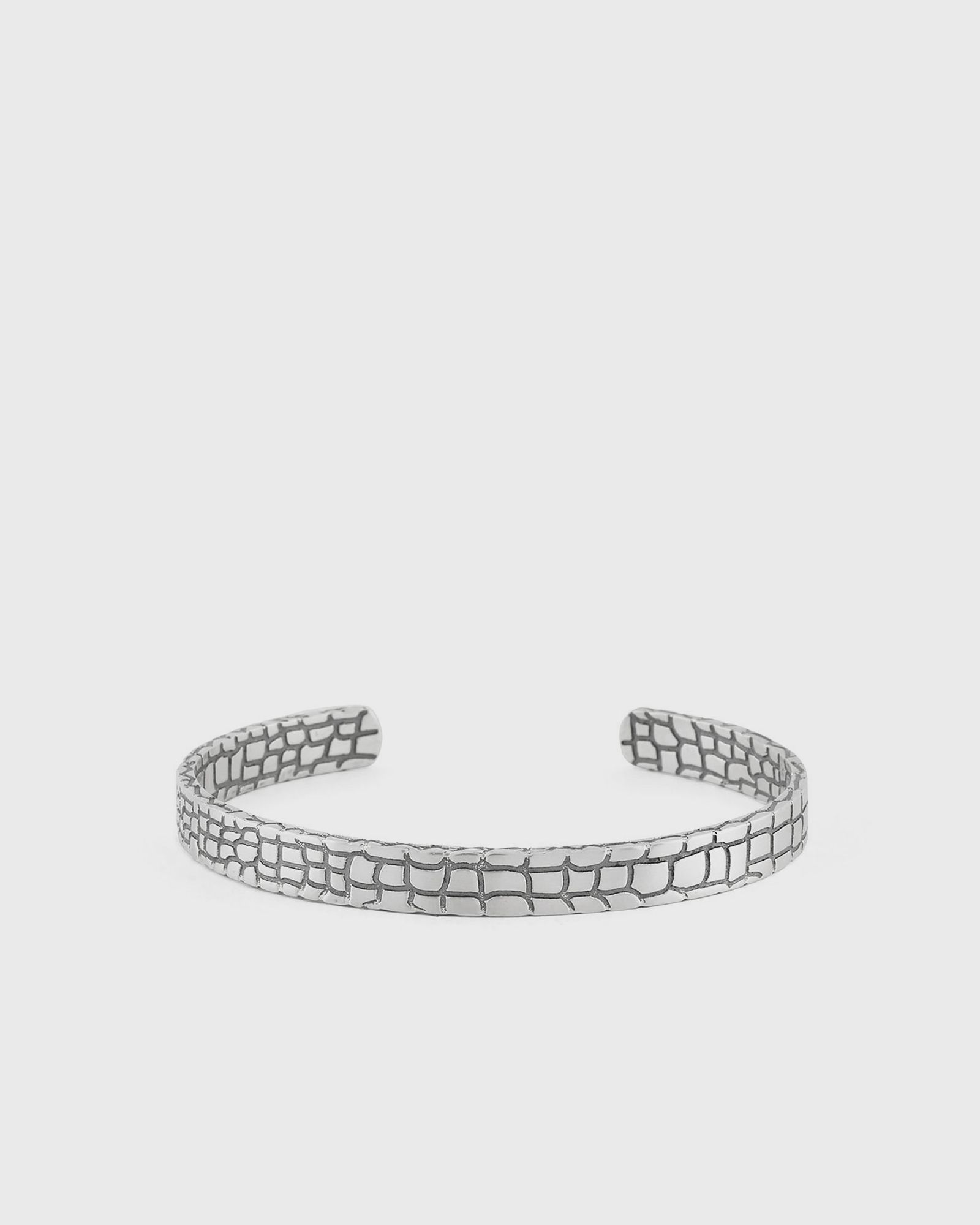Silver Snake Bangle silver male Jewellery now available at BSTN