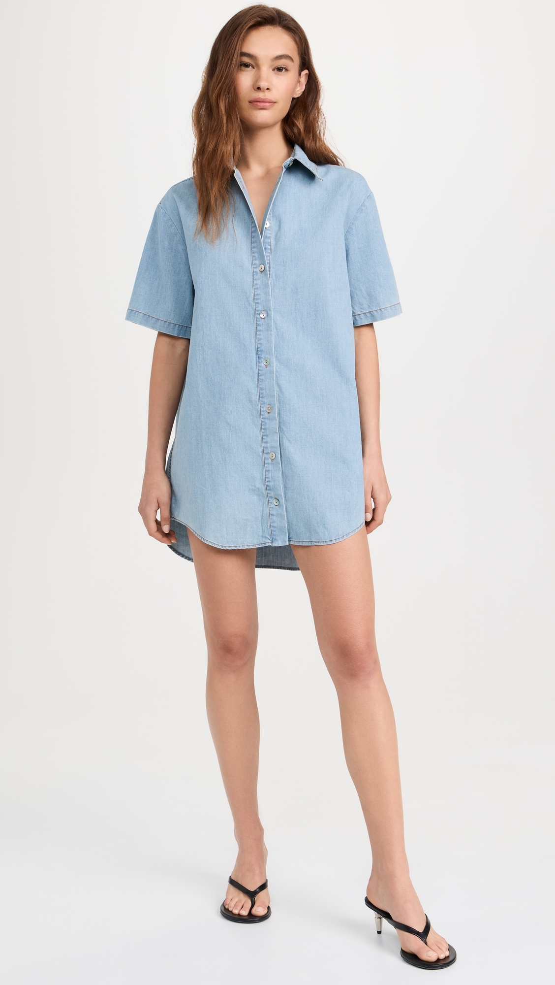 O. p.t Chance Dress Denim Midwash