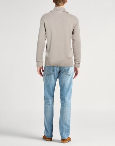 Man Turtleneck Beige Size XXL Merino Wool, Acrylic