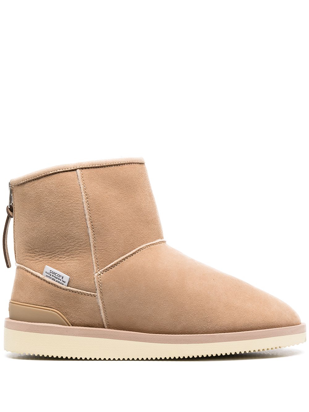 Shearling ankle boots
