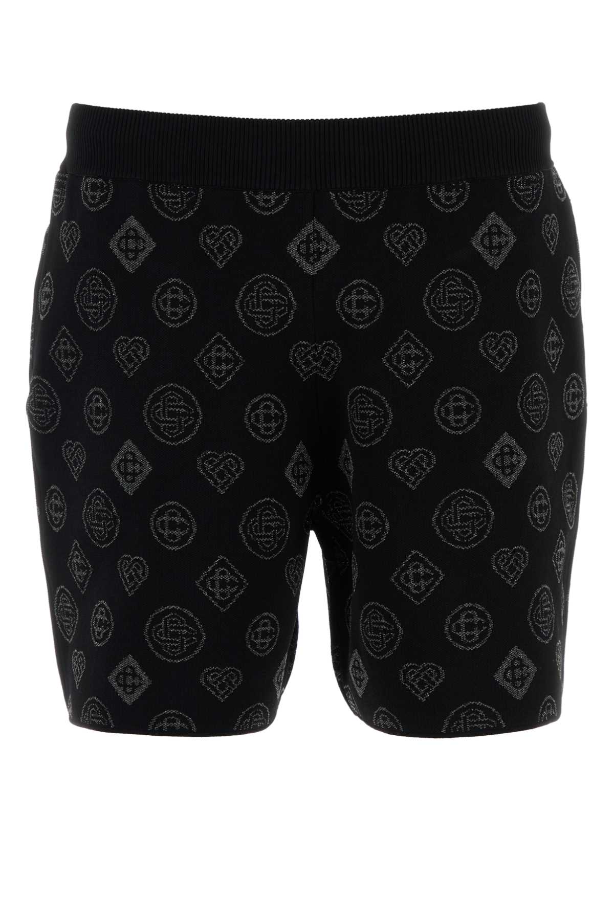 City Bermuda Shorts — Black