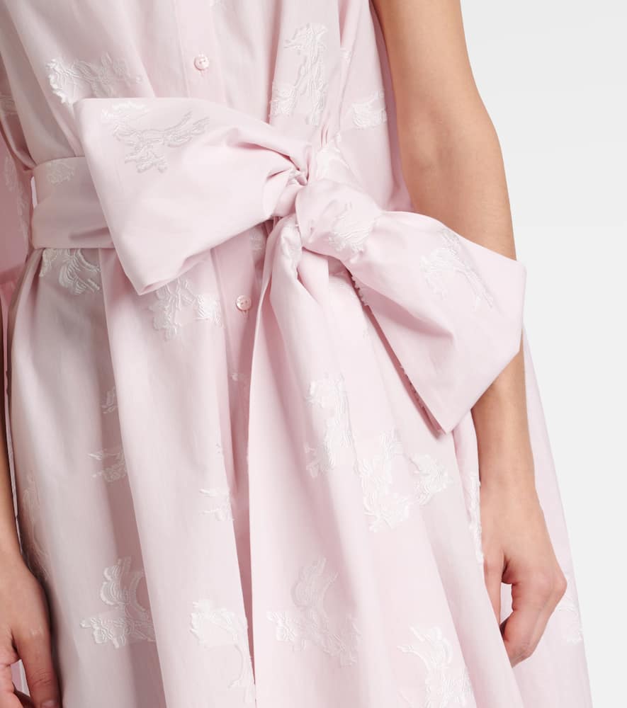 Bow-detail minidress