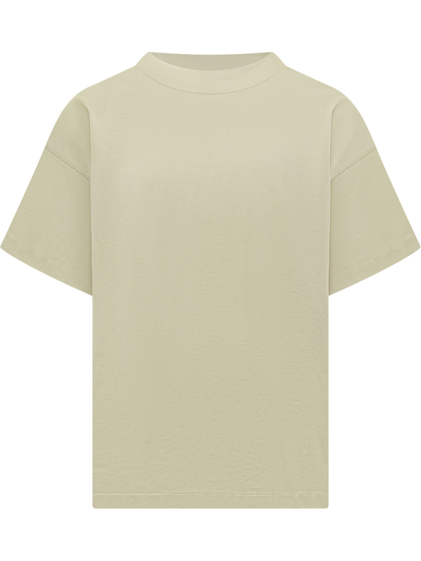 Beige Crew Neck T-Shirt