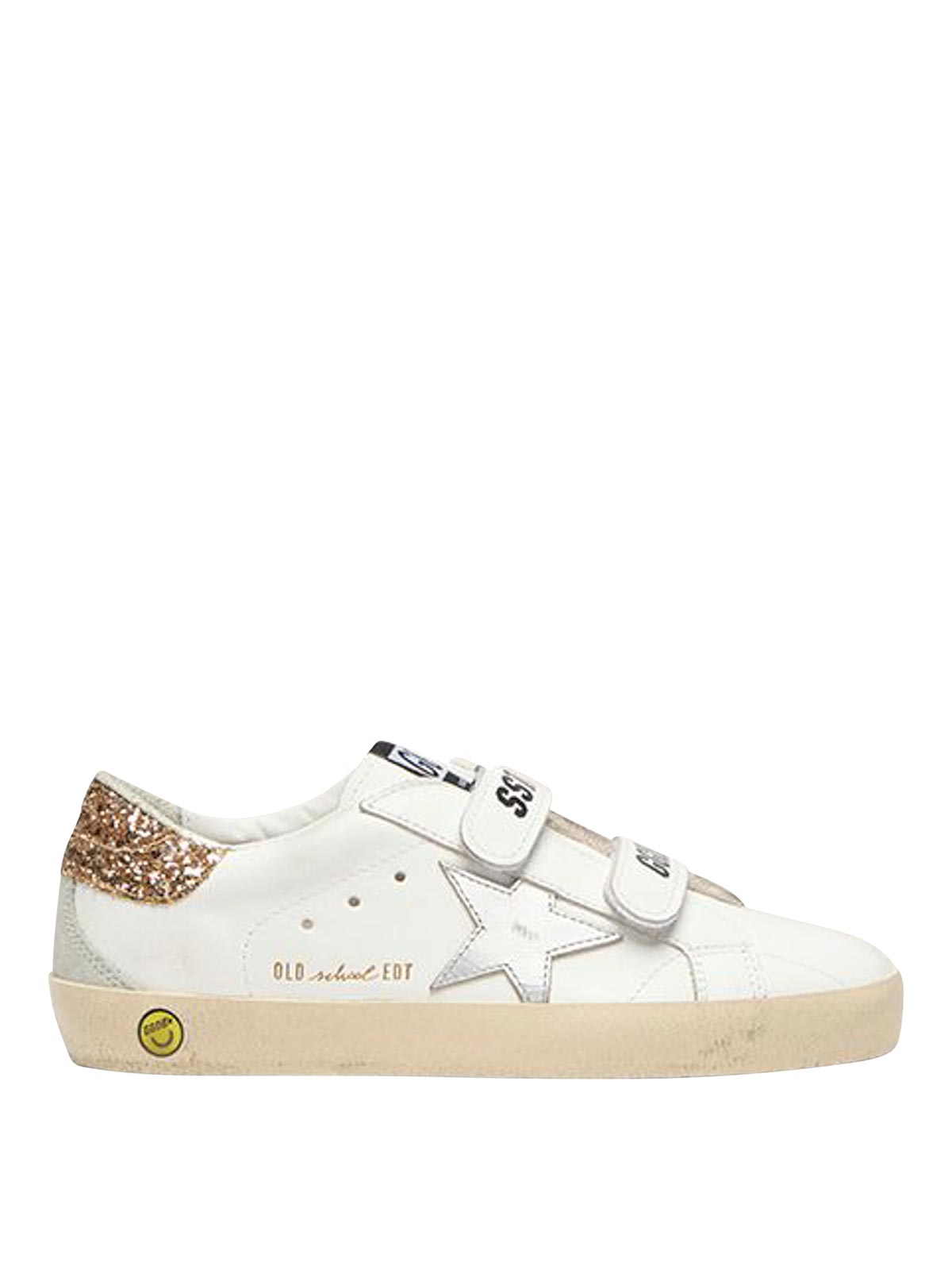 Old School Sneakers With Glitter