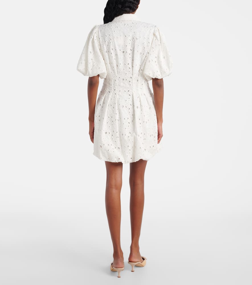 Cleo broderie anglaise cotton minidress