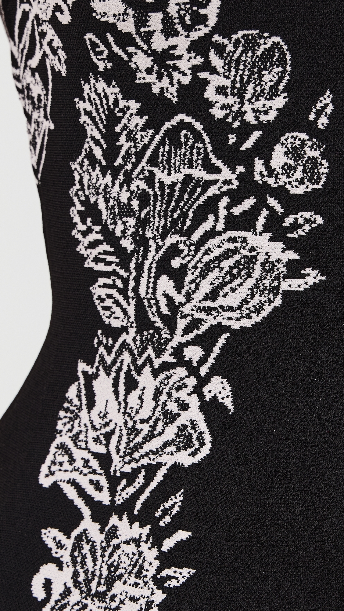 Vanna Jacquard Tank Noir