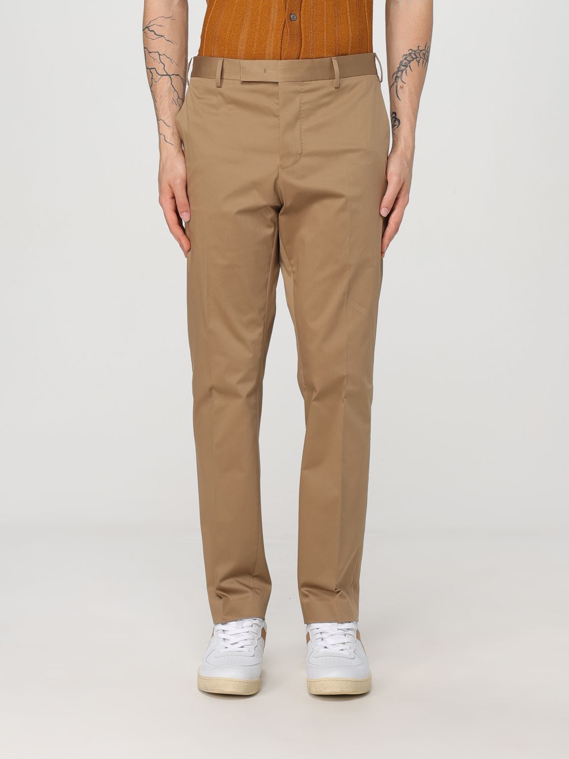 Pants Men color Brown