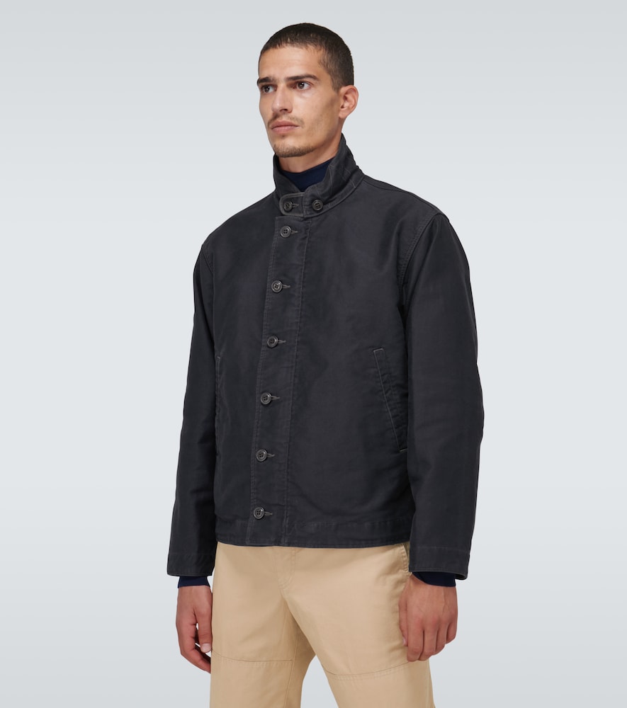 Jungle cloth deck jacket