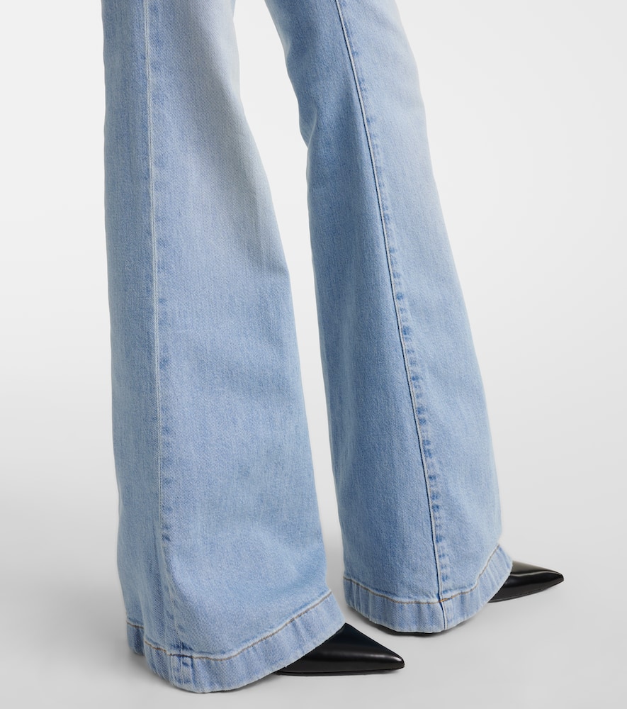 Tropea high-rise flared jeans