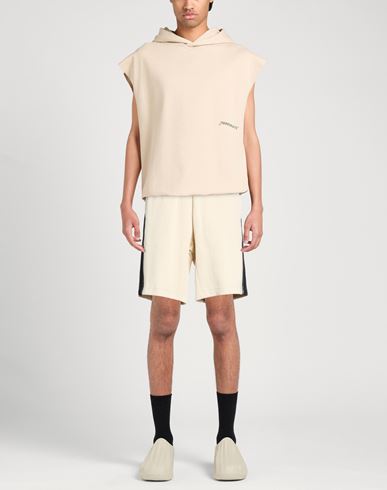 Man Shorts & Bermuda Shorts Ivory Size XS Cotton, Polyester, Elastane, Polyamide
