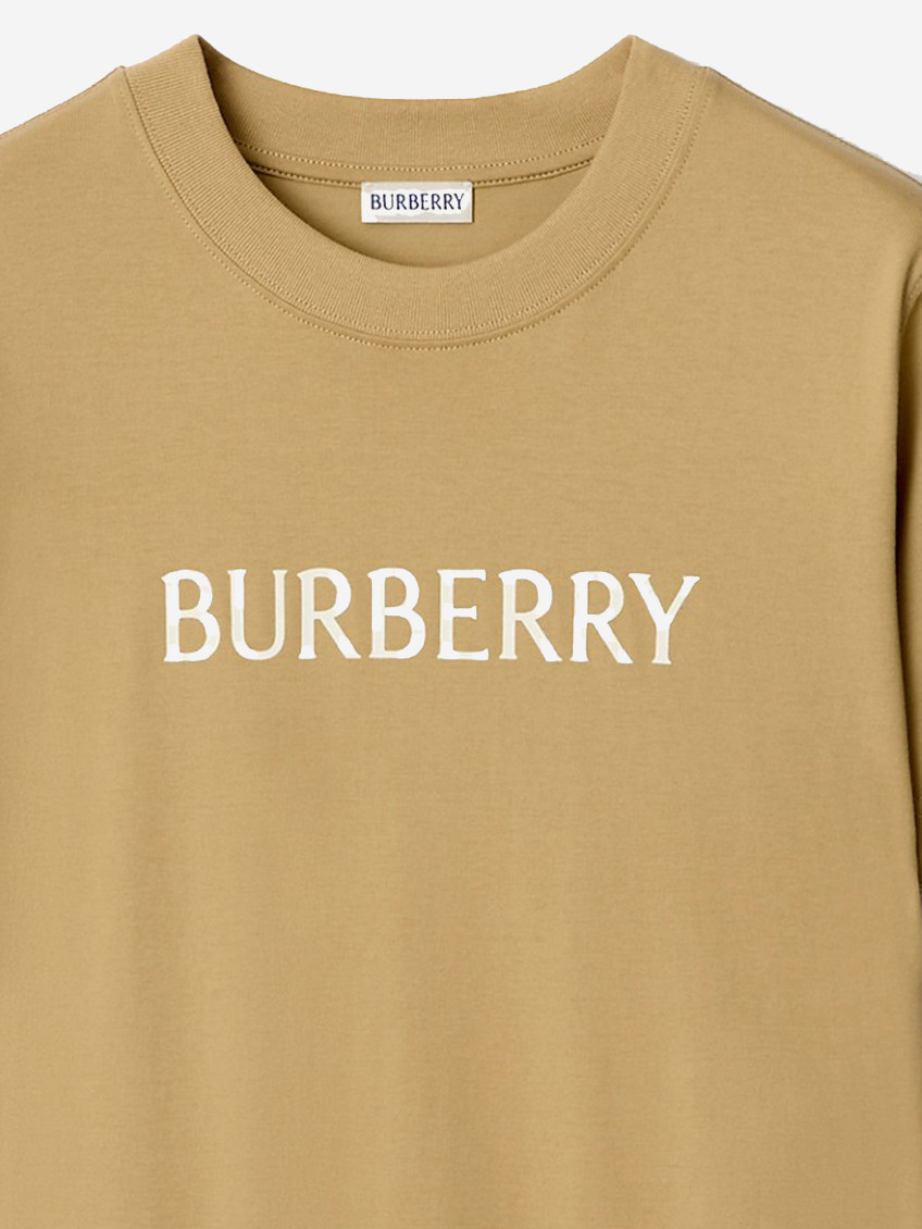 Beige Logo T-Shirt