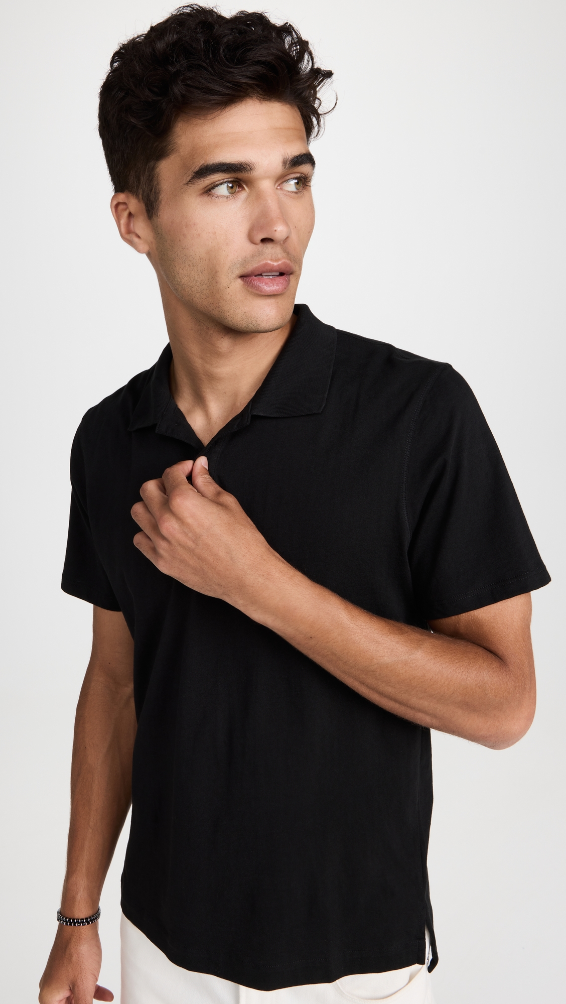 Classic Jersey Polo Black