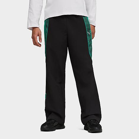 Men's TECH-X Relaxed Woven Track Pants in Black