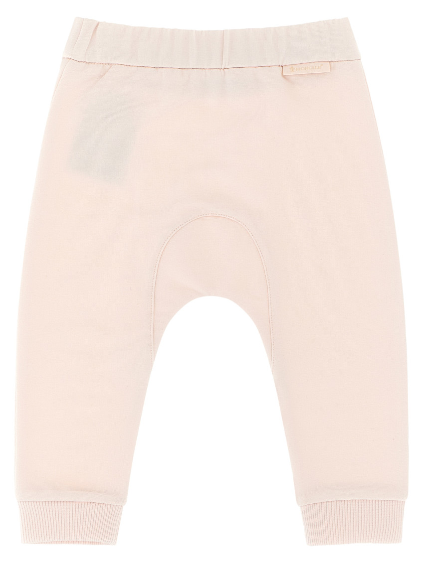 Pink Solid Hood/Jogger Sets (Baby Girl)