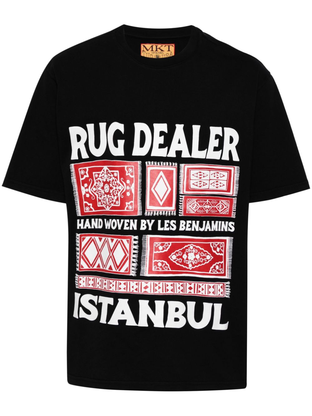 X Market Rug Dealer cotton T-shirt - Black