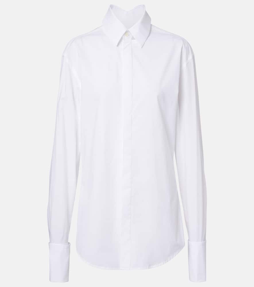 Cotton poplin shirt