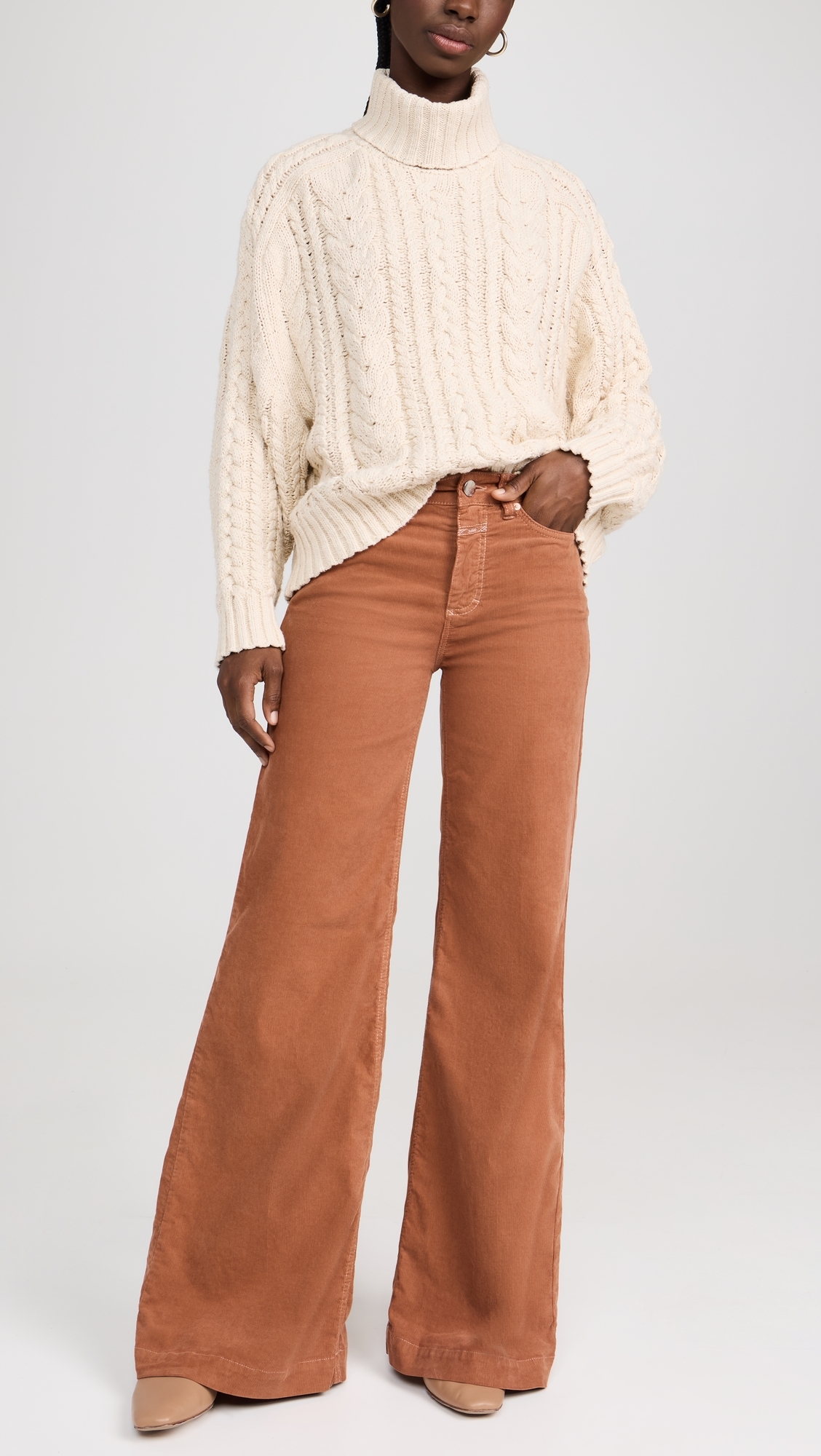Glow-Up Jeans Ferro Brown 996