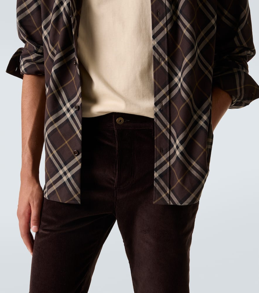 Cotton corduroy pants