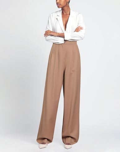 Woman Pants Camel Size 0 Wool