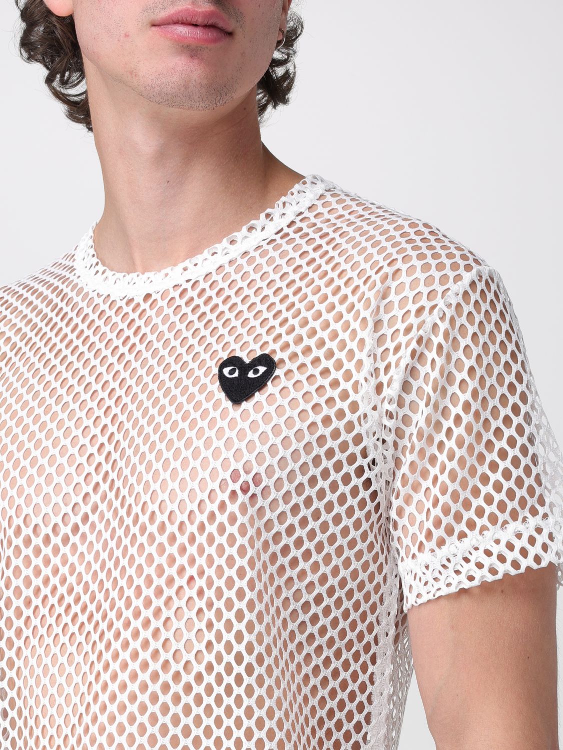 COMME DES GARÇONS PLAY Polo Shirt Men color White