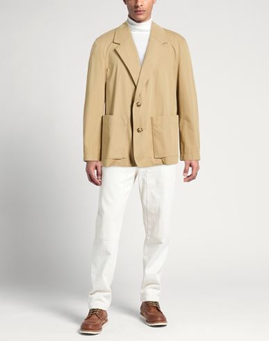 Man Blazer Sand Size 36 Cotton