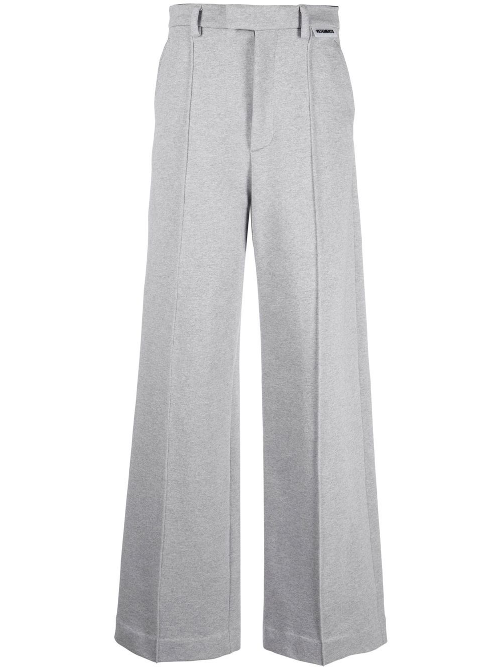 Molton tailored track pants - Grey