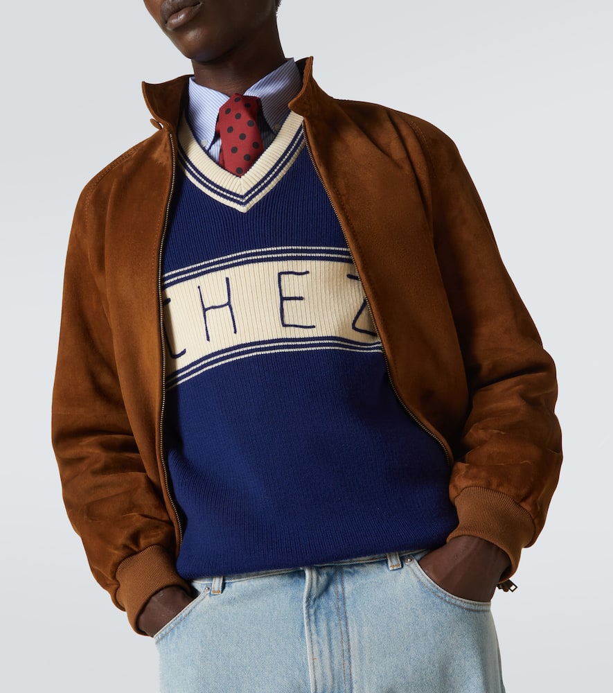 Chez wool and cotton sweater