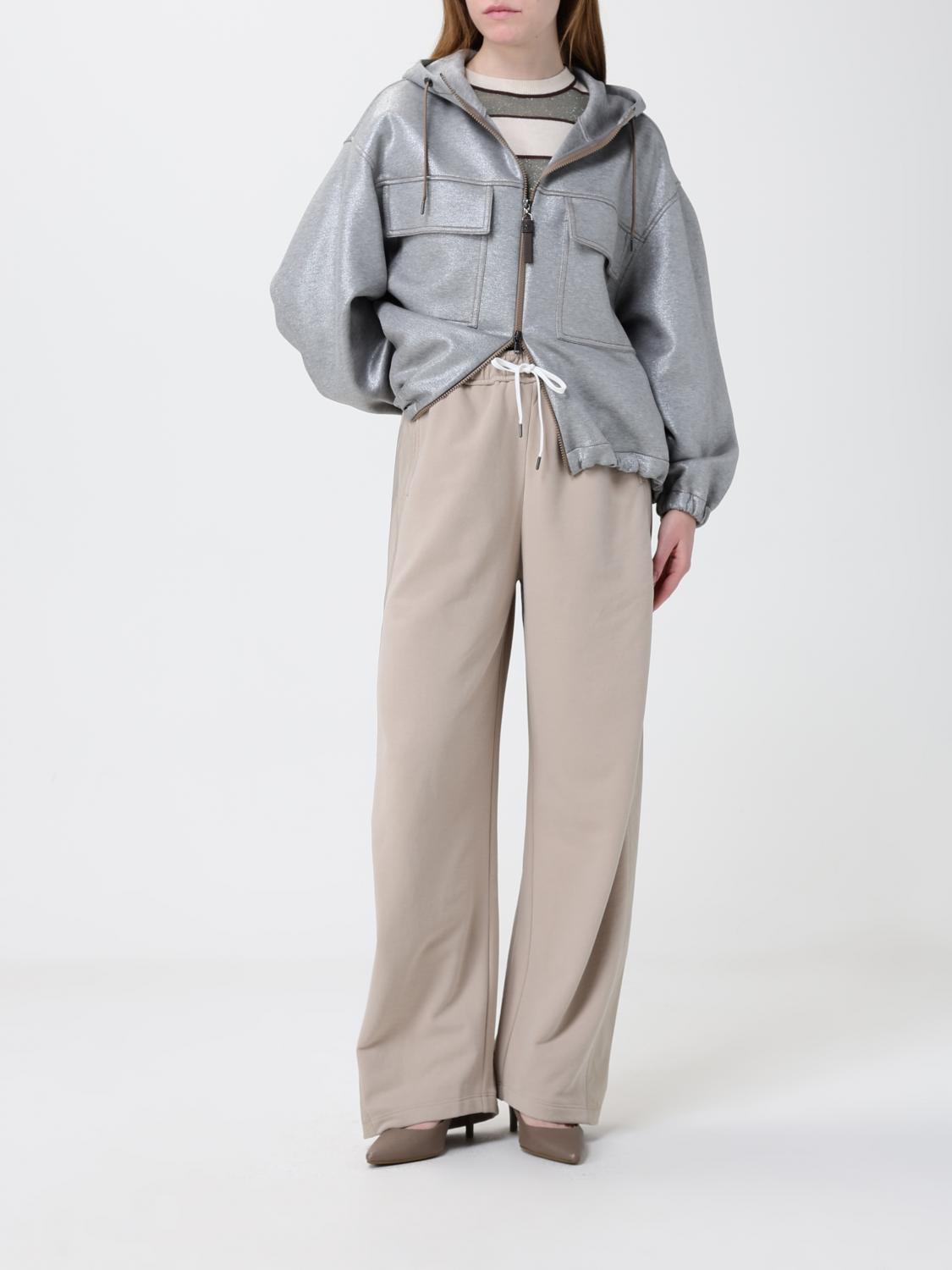 Pants Woman color Beige