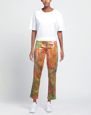 Woman Pants Orange