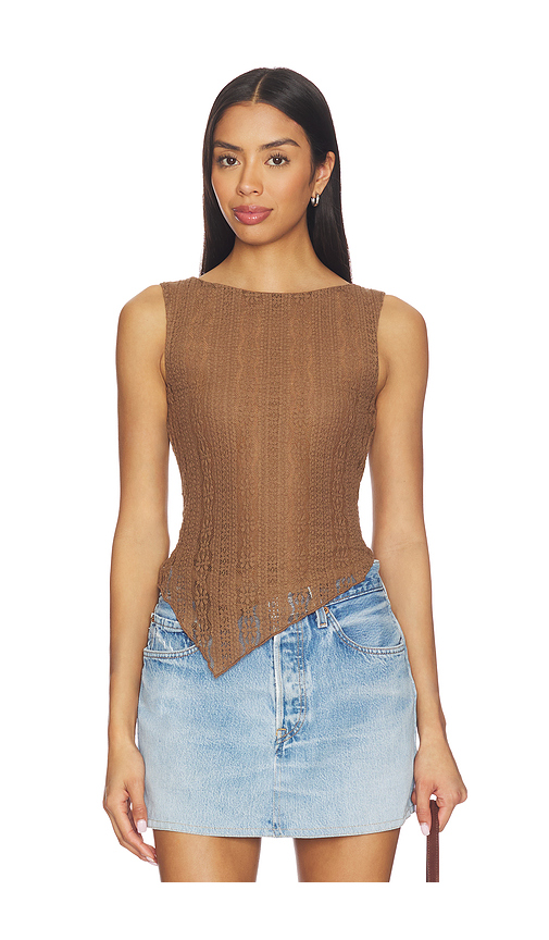 MORE TO COME Palima Top in Cream. - L also in XXS, XS, S