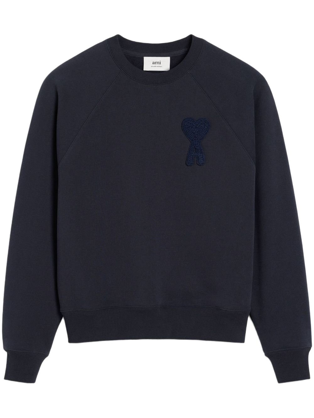 Ami de Coeur patch sweatshirt - Neutrals