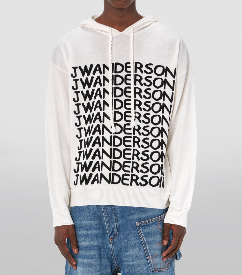 Merino Wool Logo Sweater