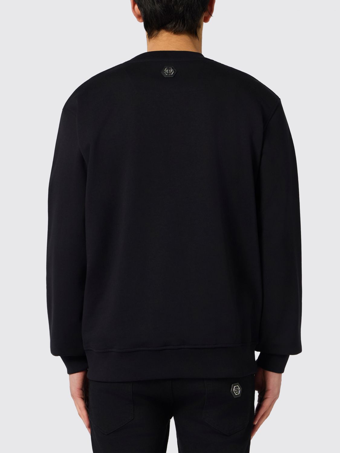 Sweatshirt Men color Black