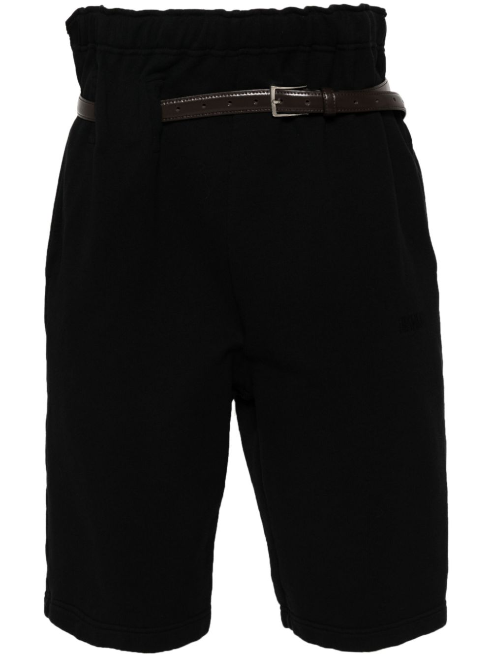 Provincia belted track shorts - Black