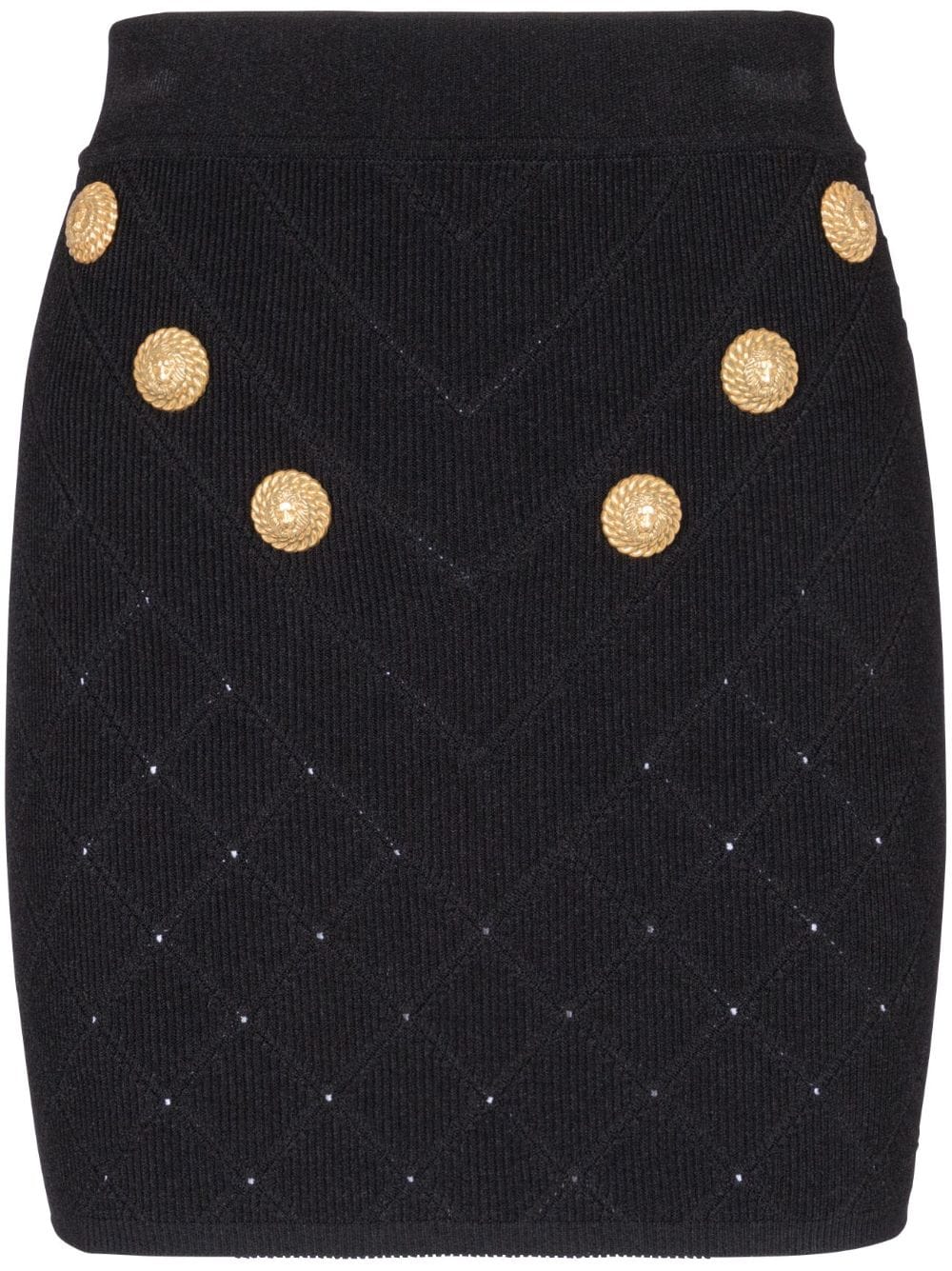 6 Btn Mini Skirt