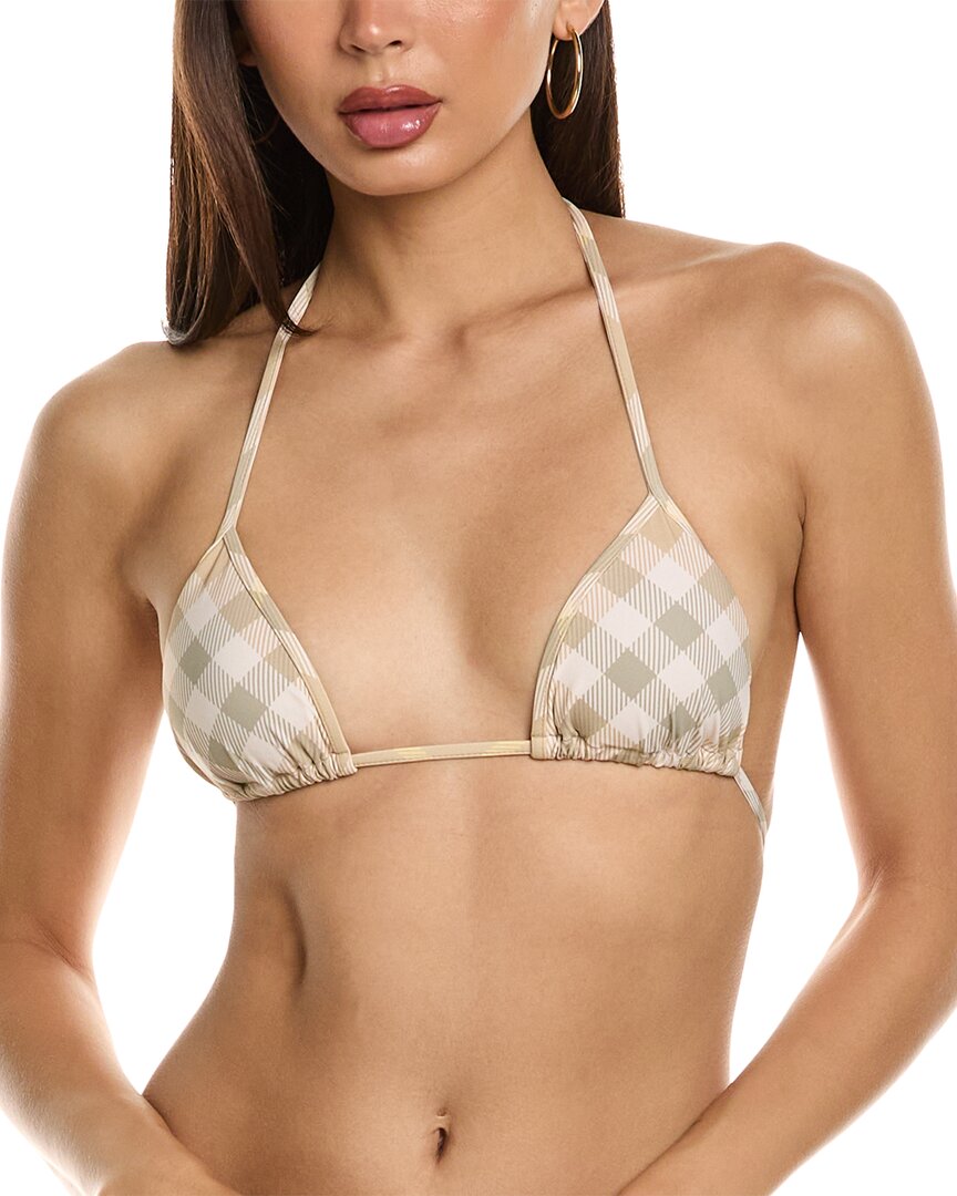 Check Bikini Top