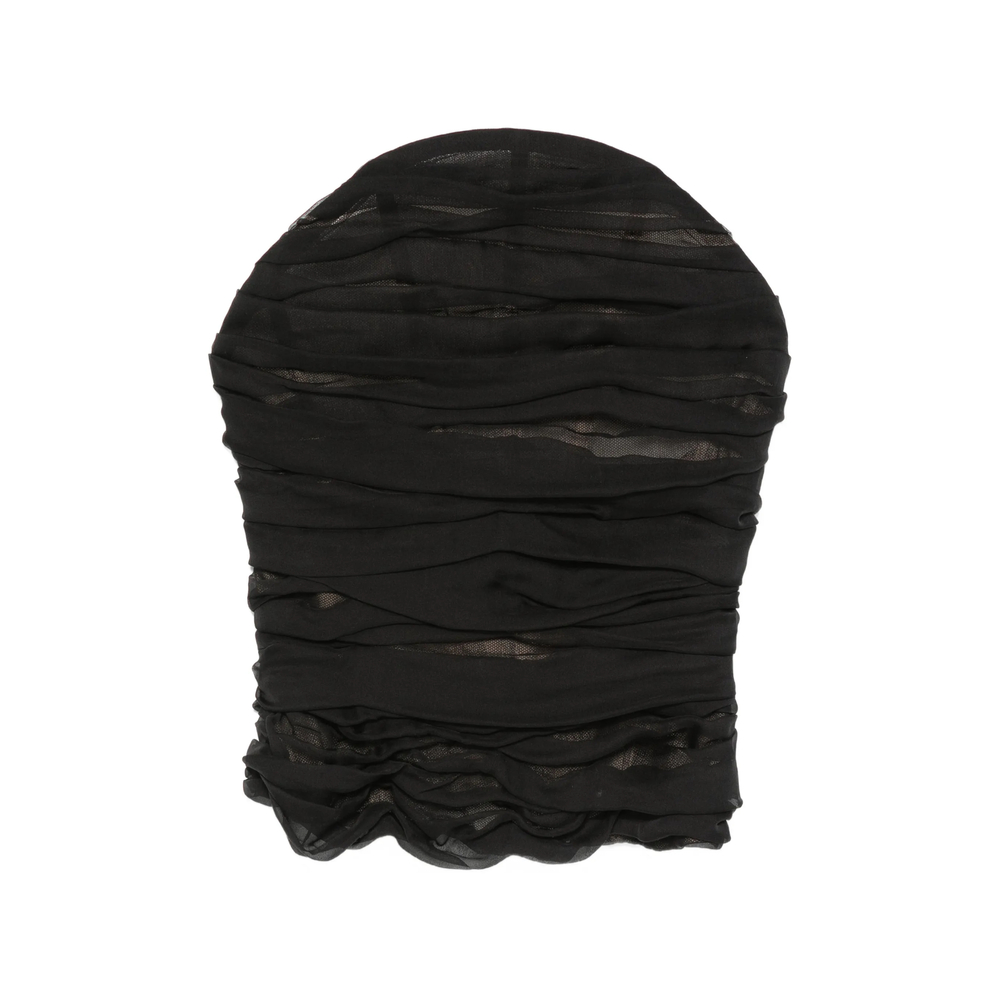 Ruched Halterneck Top