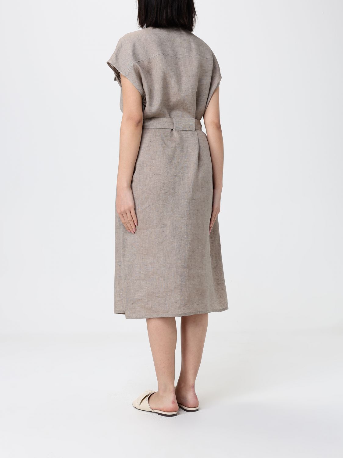 Dress Woman color Beige